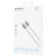 Кабель Proove Dense Metal Type-C to Lightning 27W (2m) white 2003000255492 6901113878774