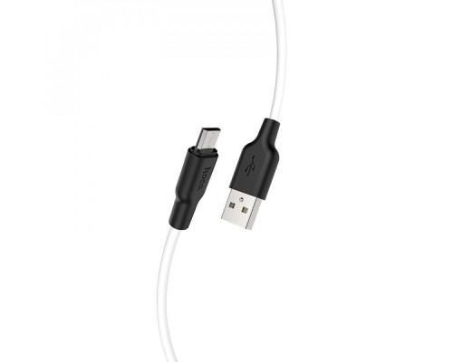 Кабель Hoco X21 Plus Silicone Micro USB (1m) black/yellow