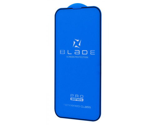 Захисне скло BLADE PRO Series Full Glue iPhone 13/13 Pro/14 без упаковки black