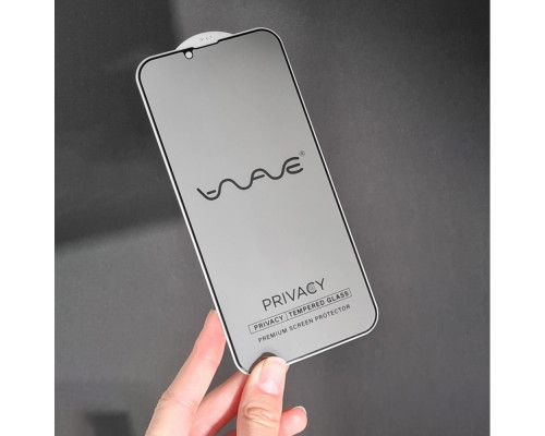 Захисне скло WAVE Privacy iPhone 12/12 Pro black