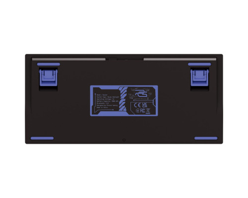 Бездротова клавіатура Proove Gaming Raster (Ukraine Layout) black/purple 2003000355918 6901111047639