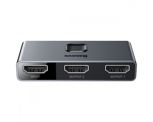Адаптер Baseus Matrix HDMI Splitter space gray 2001000295432 6953156219700