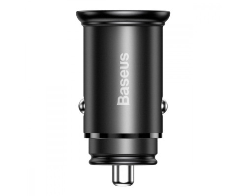 АЗП Baseus Circular Metal PPS 30W (Support VOOC) USB black