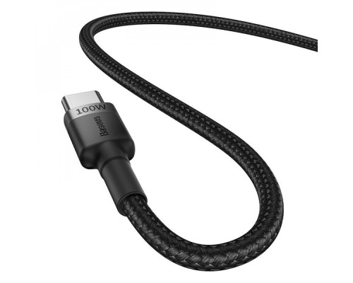 Кабель Baseus Cafule Type-C to Type-C 100W 2m (2pcs) gray/red 2003000182194 6932172657444
