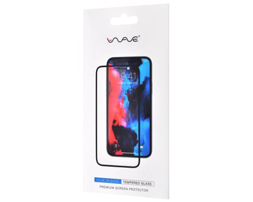 Захисне скло WAVE Edge to Edge iPhone 12/12 Pro black