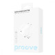 МЗП Proove Rapid 30W (Type-C) + Кабель Type-C to Type-C white