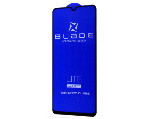 Захисне скло BLADE LITE Series Full Glue Samsung Galaxy A02/A02s/A03/A03s/A03 Core/A04/A04s/A12/M12 без упаковки black