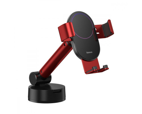 Автомобільний тримач Baseus Simplism Gravity Car Mount With Suction Base red