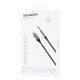 Кабель AUX Proove SoundMesh Type-C to 3.5mm (1m) gray