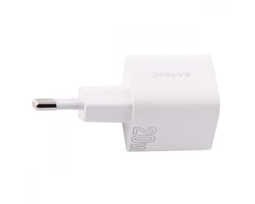 МЗП Proove Silicone Power Plus 20W (Type-C + USB) white