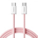 Кабель Baseus Dynamic 4 Fast Charging Type-C to Type-C 100W (2m) pink 2003000232196