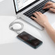 Кабель Baseus Crystal Fast Charging Type-C to Type-C 100W (1m) white 2003000231694 6932172683320