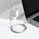 Кабель Baseus Crystal Fast Charging Type-C to Type-C 100W (1m) white 2003000231694 6932172683320
