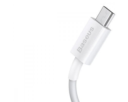 Кабель Baseus Superior Series Fast Charging Micro USB 2A (2m) white