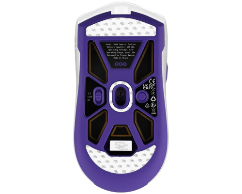 Бездротова ігрова миша Proove Gaming Rate Special Edition white/purple 2003000245509 6901114972082