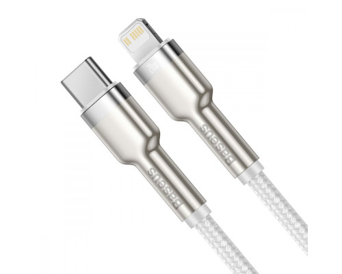 Кабель Baseus Cafule Metal Type-C to Lightning PD 20W (1m) red