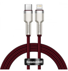 Кабель Baseus Cafule Metal Type-C to Lightning PD 20W (1m) red