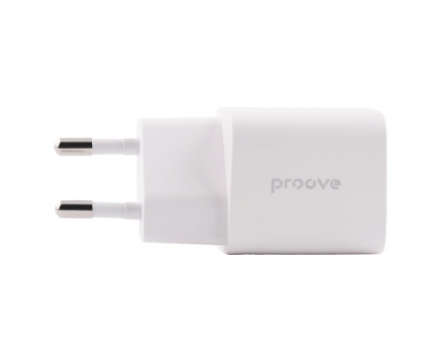 МЗП Proove Silicone Power Plus 20W (Type-C + USB) white