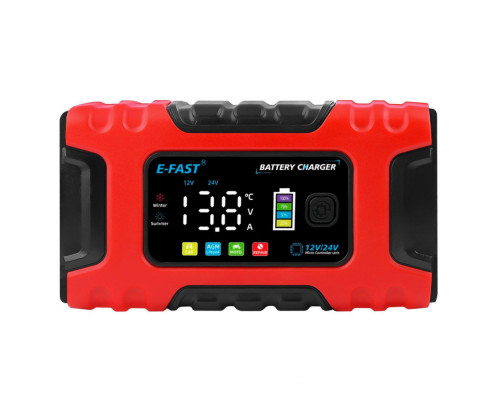 Зарядний пристрій E-Fast TK600 12V10A 24V/5A CS red 2003000154900