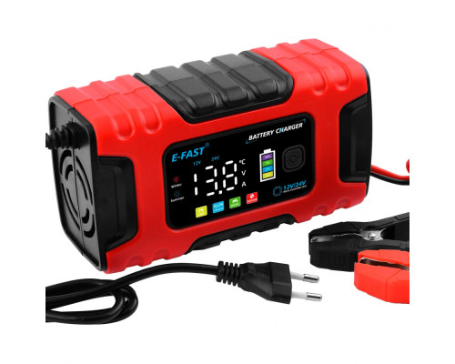Зарядний пристрій E-Fast TK600 12V10A 24V/5A CS red 2003000154900