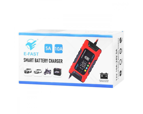 Зарядний пристрій E-Fast TK600 12V10A 24V/5A CS red 2003000154900