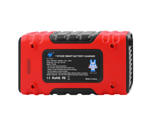 Зарядний пристрій E-Fast TK600 12V10A 24V/5A CS red 2003000154900