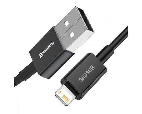 Кабель Baseus Superior Series Fast Charging Lightning 2.4A (2m) black