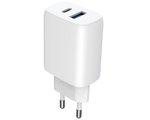 МЗП Proove Silicone Power 2 30W (Type-C + USB) + Cable Type-C to Type-C (1m) black 2003000238587 6901119466333