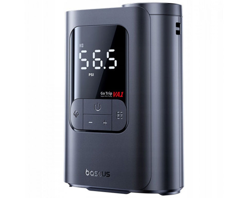 Автомобільний насос Baseus GoTrip VA1 Super Mini 80W 5000mAh black 2003000299458 6932172695910