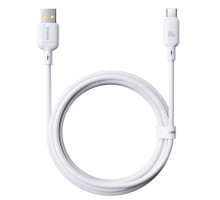 Кабель Baseus Silky Series Fast Charging Type-C 100W (2m) white 2003000212648 6932172668846