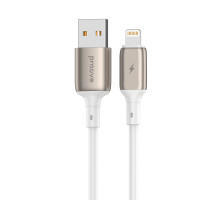Кабель Proove Flex Metal USB to Lightning 2.4A (1m) white 2001001400491 6901117293061