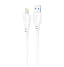 Кабель Proove Simple Silicone USB to Lightning 2.4A (1m) white 2003000244052 6901117006395