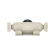 Автомобільний тримач Baseus Stable Gravitational Car Mount Lite (Air Outlet Version) creamy-white