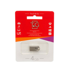 USB флеш-накопичувач T&G 4gb Metal 106 Колір Сталевий