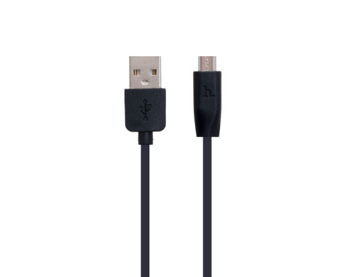 Кабель USB Hoco X1 Rapid Micro 1m Колір Чорний 6957531082453