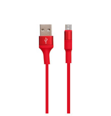 Кабель USB Hoco X26 Xpress Charging Micro Колір Червоний 6957531080237