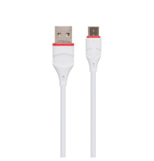 Кабель USB Borofone BX17 Micro Колір Білий 6957531099406