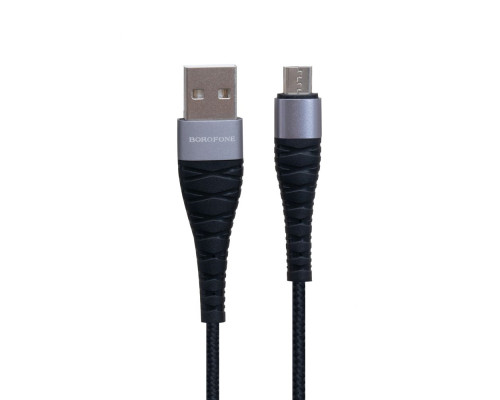 Кабель USB Borofone BX32 Munificent Micro 1m Колір Чорний