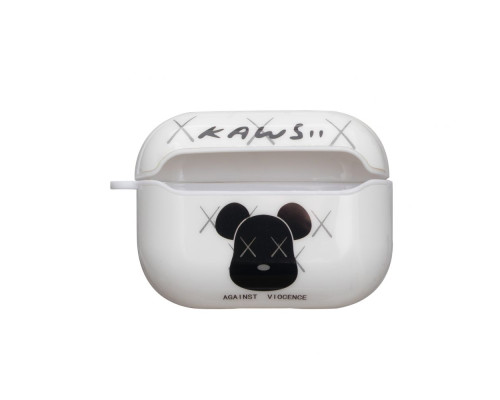 Футляр для навушників Airpods Pro Glossy Brand Колір 06, Ofwhite white