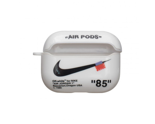 Футляр для навушників Airpods Pro Glossy Brand Колір 06, Ofwhite white