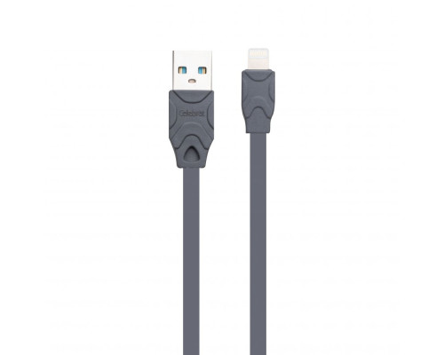 Кабель USB Celebrat CB-02i Lightning Колір Бiлий