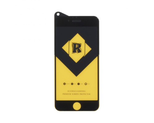 Захисне скло R Yellow Premium for Apple Iphone 6 / 6s Колір Чорний