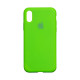 Чохол Silicone Case Full Size (AA) для iPhone X/Xs Колір 59.Marine green 2020000235156