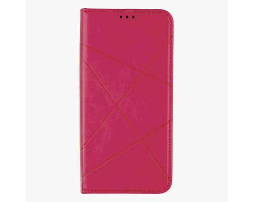 Чохол-книжка Business Leather для Xiaomi Poco M3 / Redmi 9T Колір Crimson 2020000208334