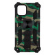 Чохол Shockproof Camouflage для iPhone 12 Mini Колір 4, Зелений