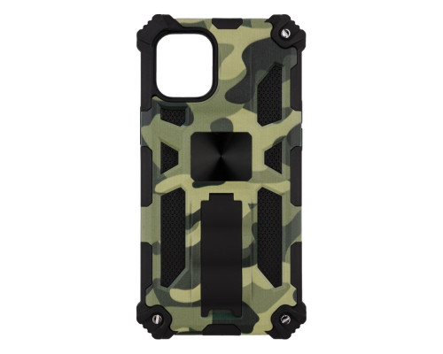 Чохол Shockproof Camouflage для iPhone 12 Mini Колір 4, Зелений