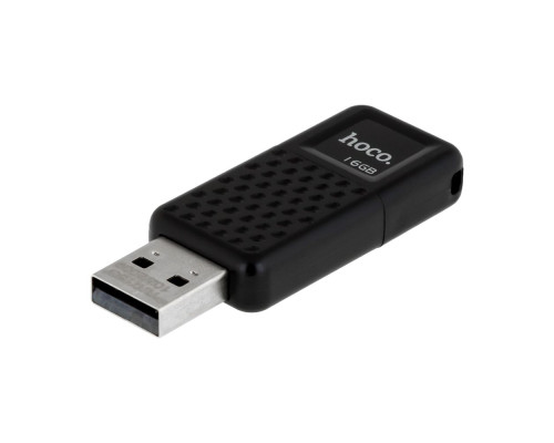 USB флеш-накопичувач Hoco UD6 USB 2.0 16GB Колір Чорний
