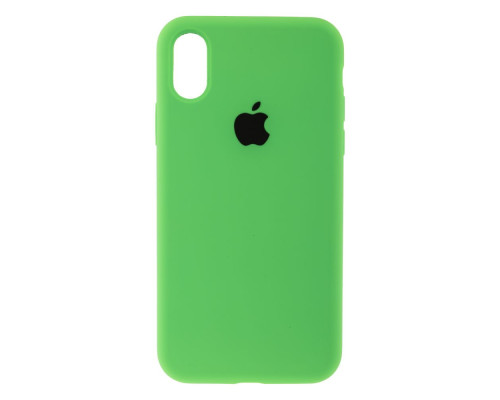 Чохол Silicone Case Full Size (AA) для iPhone X/Xs 59.Marine Green ma23277_1825109 2020000235156