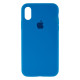 Чохол Silicone Case Full Size (AA) для iPhone X/Xs Колір 59.Marine green 2020000235156