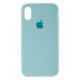 Чохол Silicone Case Full Size (AA) для iPhone X/Xs Колір 59.Marine green 2020000235156